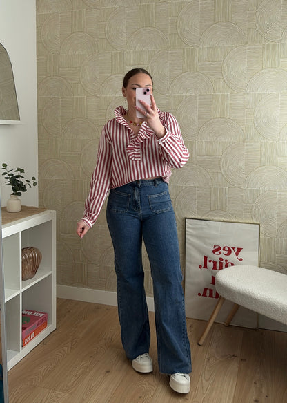 Blouse à volants - NIMAO