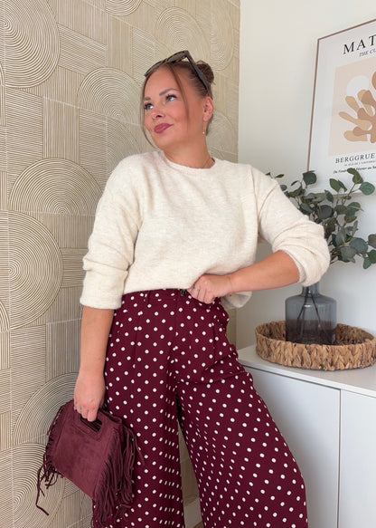 Pull beige - LOVE