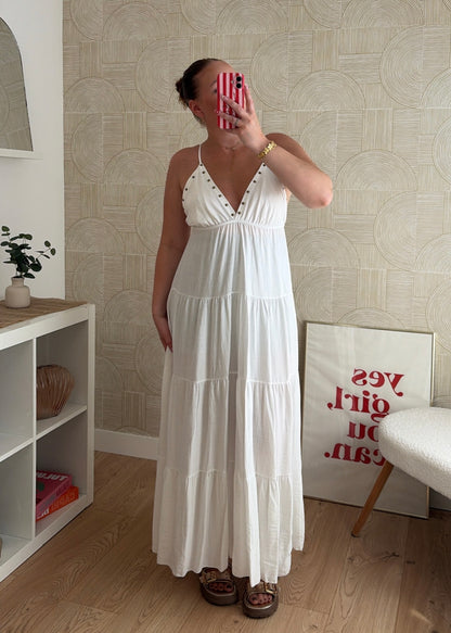 Robe longue blanche - ÉLISE