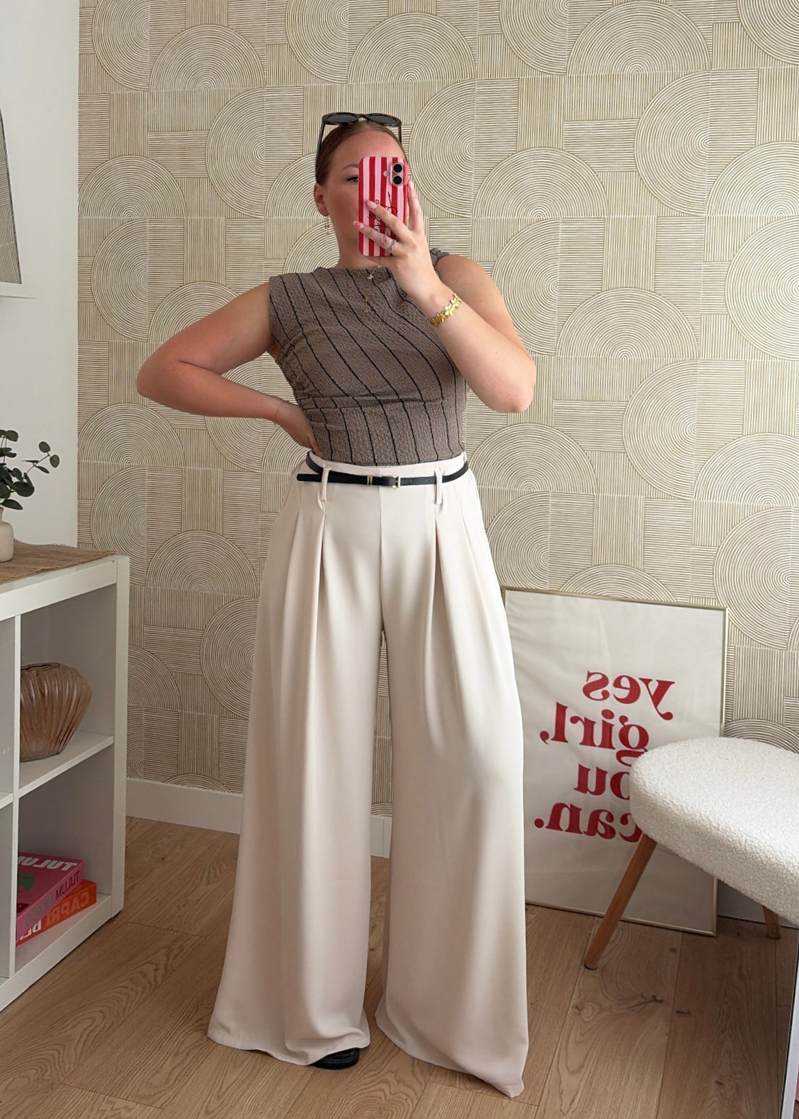Pantalon écru - PALAZZO
