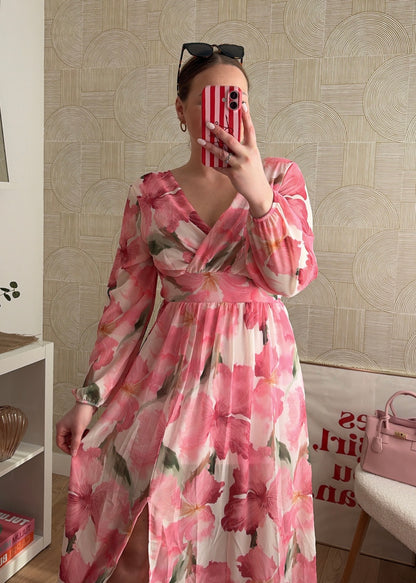 Robe longue pastel - FLOWERS