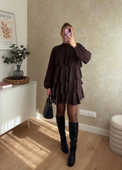 Robe volants choco - CHIARA