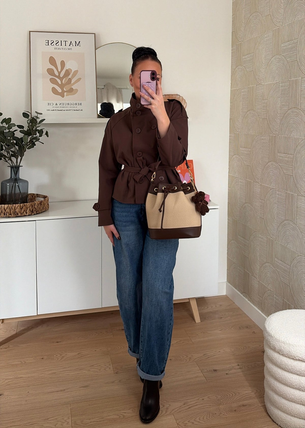 Trench choco - ALIX