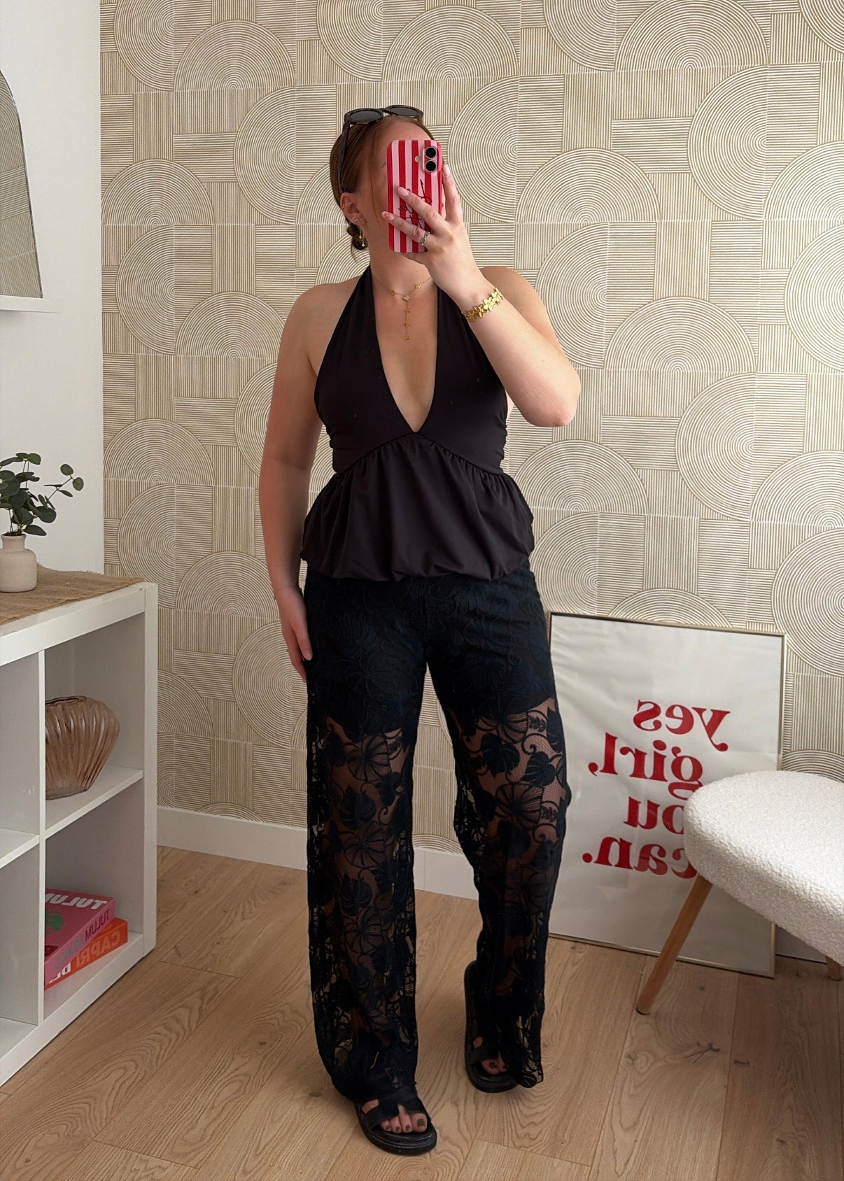 Pantalon dentelle noir - SUMMER