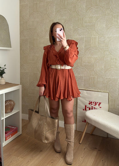 Robe terracotta - SUNNY