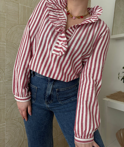 Blouse à volants - NIMAO