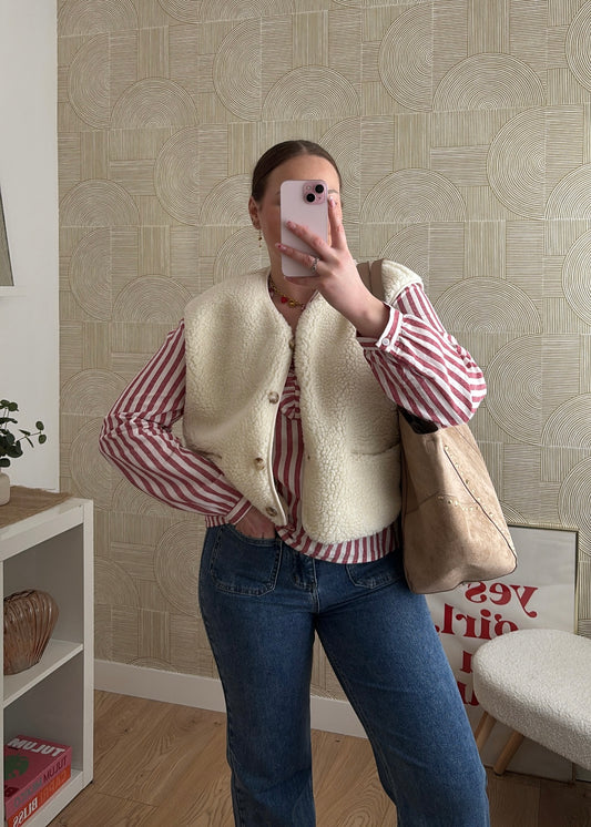 Blouse à volants - NIMAO