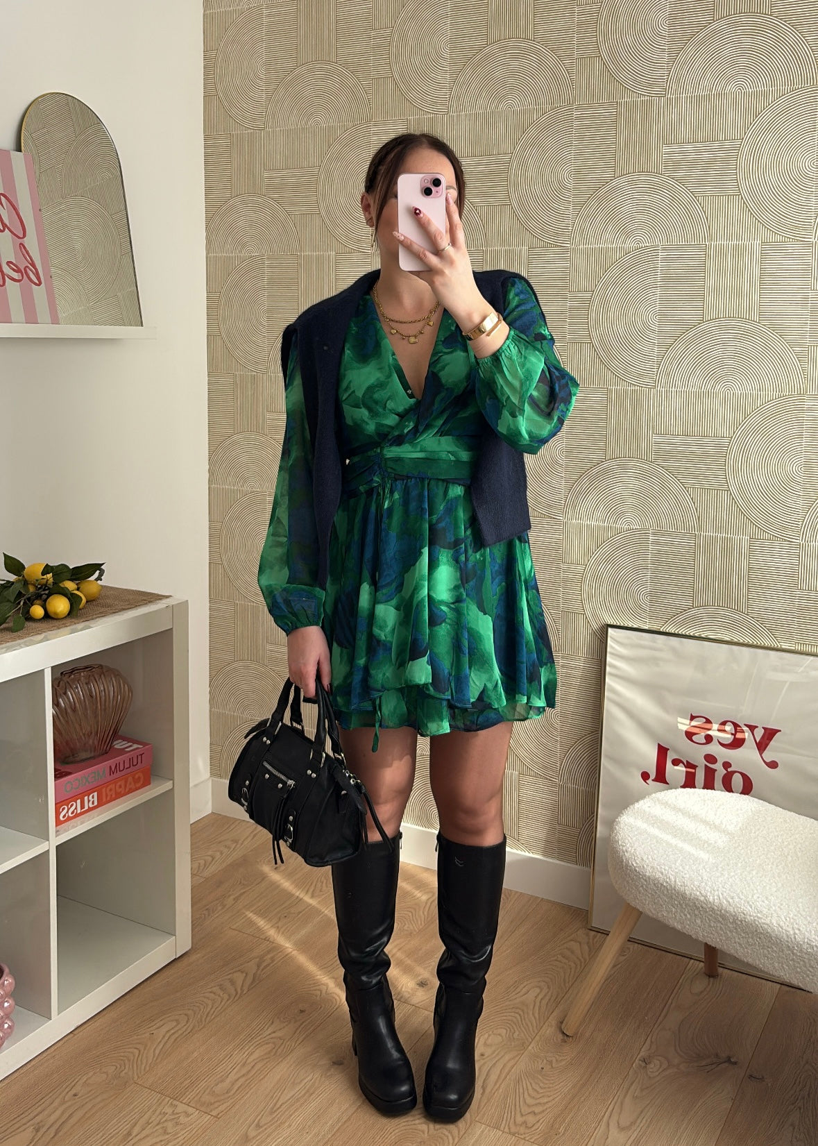 Robe à motif - LESLA