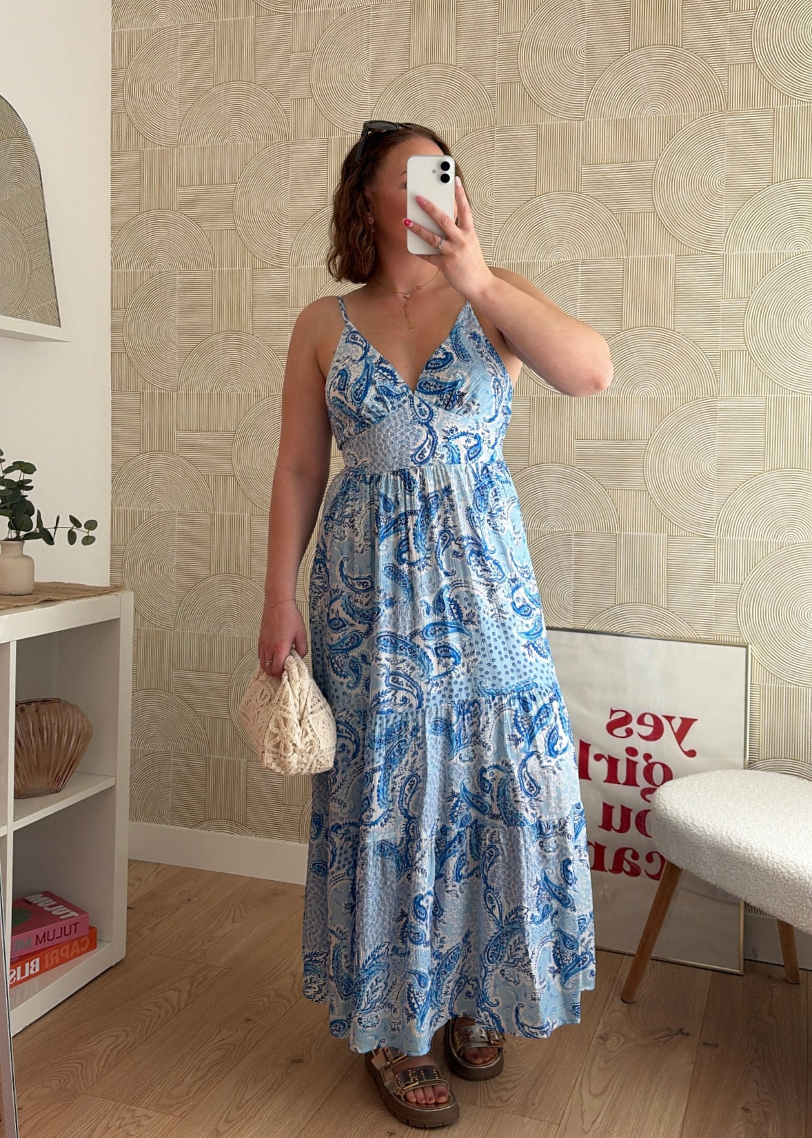 Robe longue bohème - AZURA