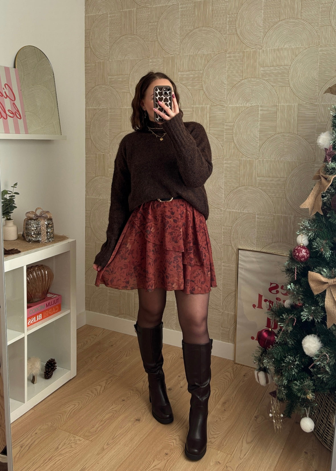 Robe cache-coeur - ORANGY