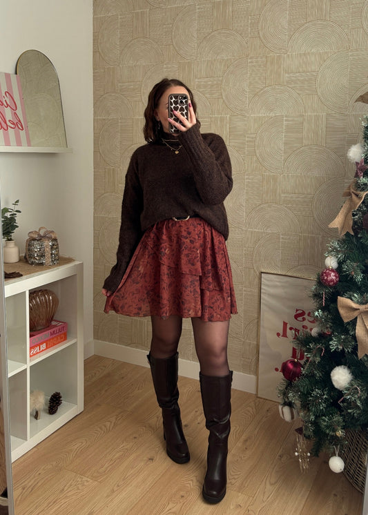 Robe cache-coeur - ORANGY