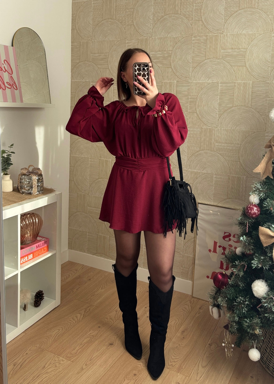 Combinaison bordeaux - ALBA