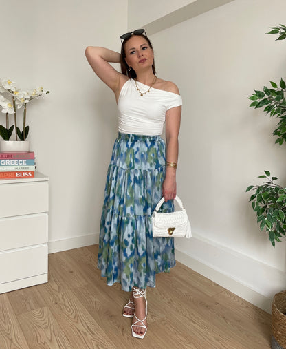 Top asymétrique blanc LOA