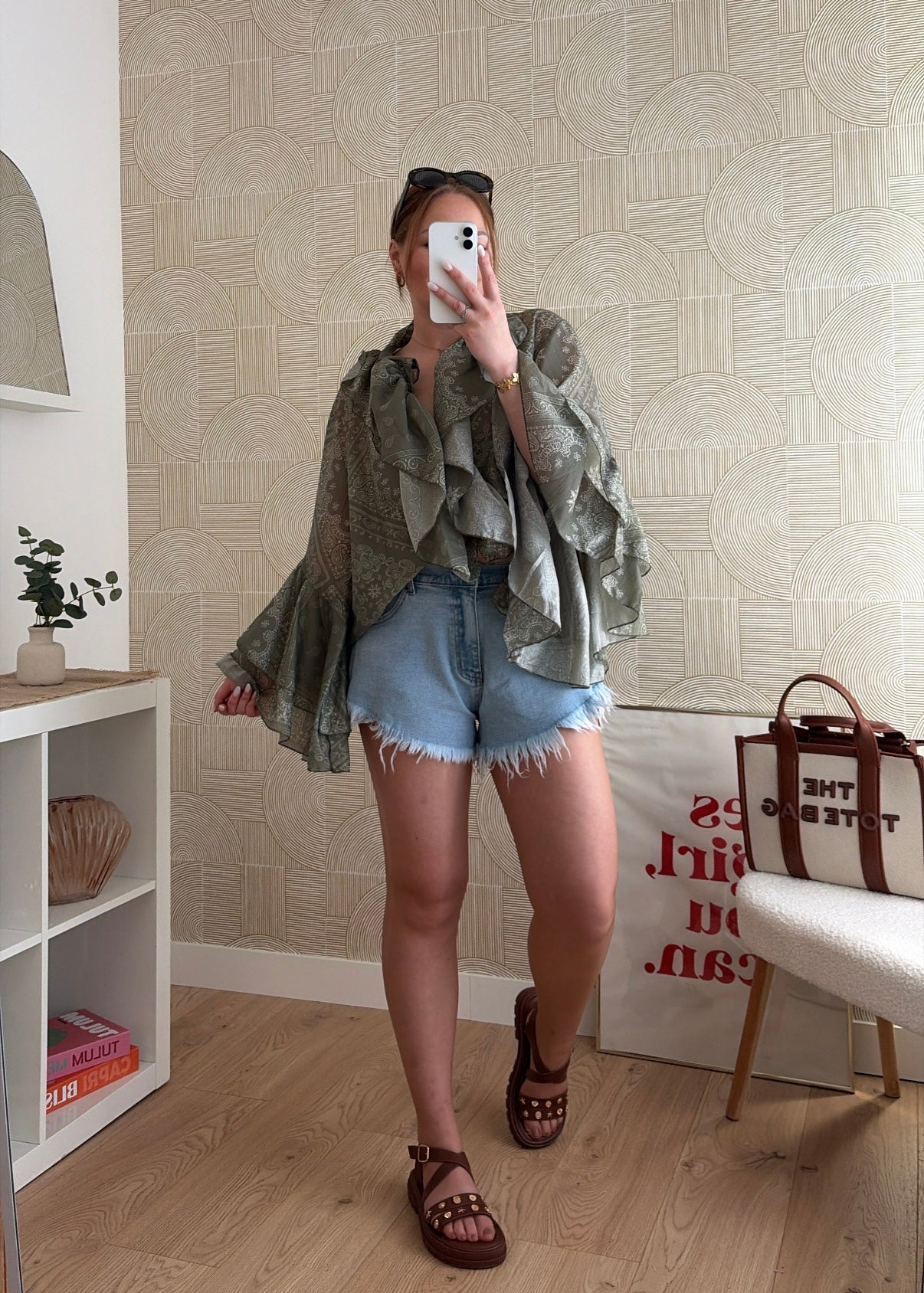 Blouse kaki - BANDANA