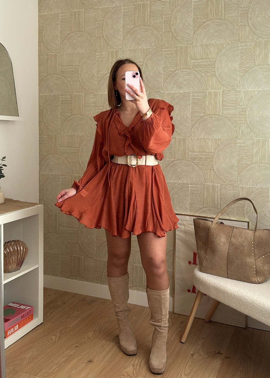 Robe terracotta - SUNNY