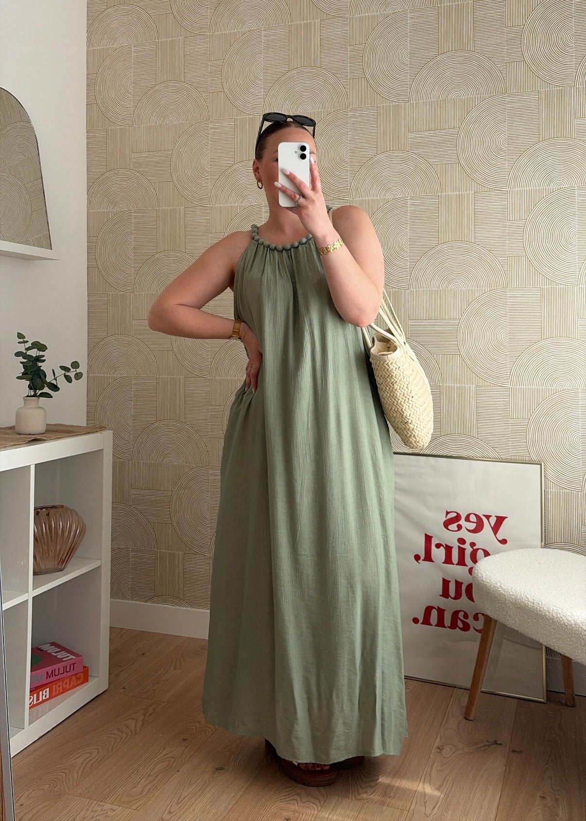 Robe vert d'eau - AMPLE
