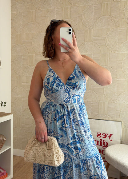 Robe longue bohème - AZURA