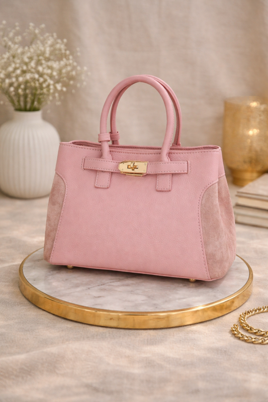 Sac à main rose - BIMATIERE