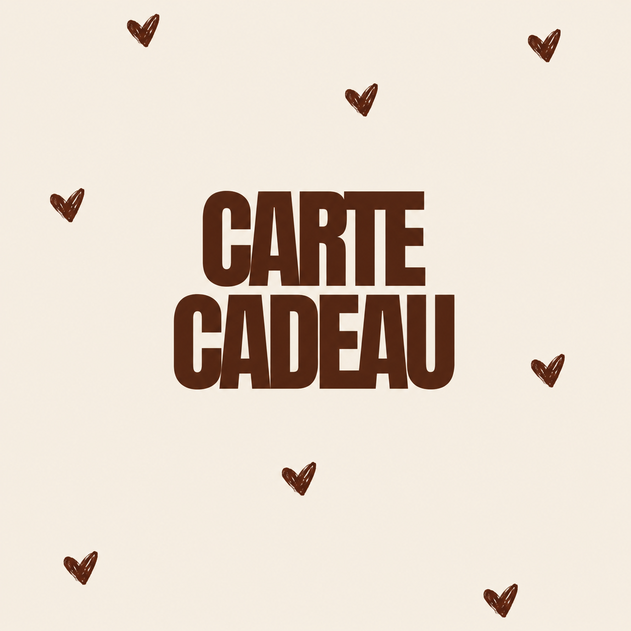NOS CARTES CADEAUX