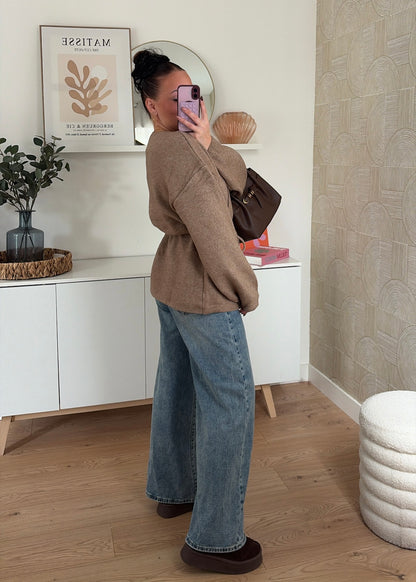 Kimono taupe - MAYA