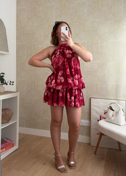Robe courte - GRENAT
