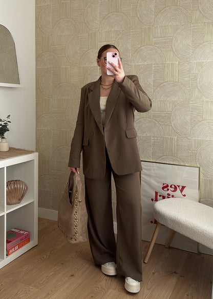 Ensemble taupe - TAILLEUR