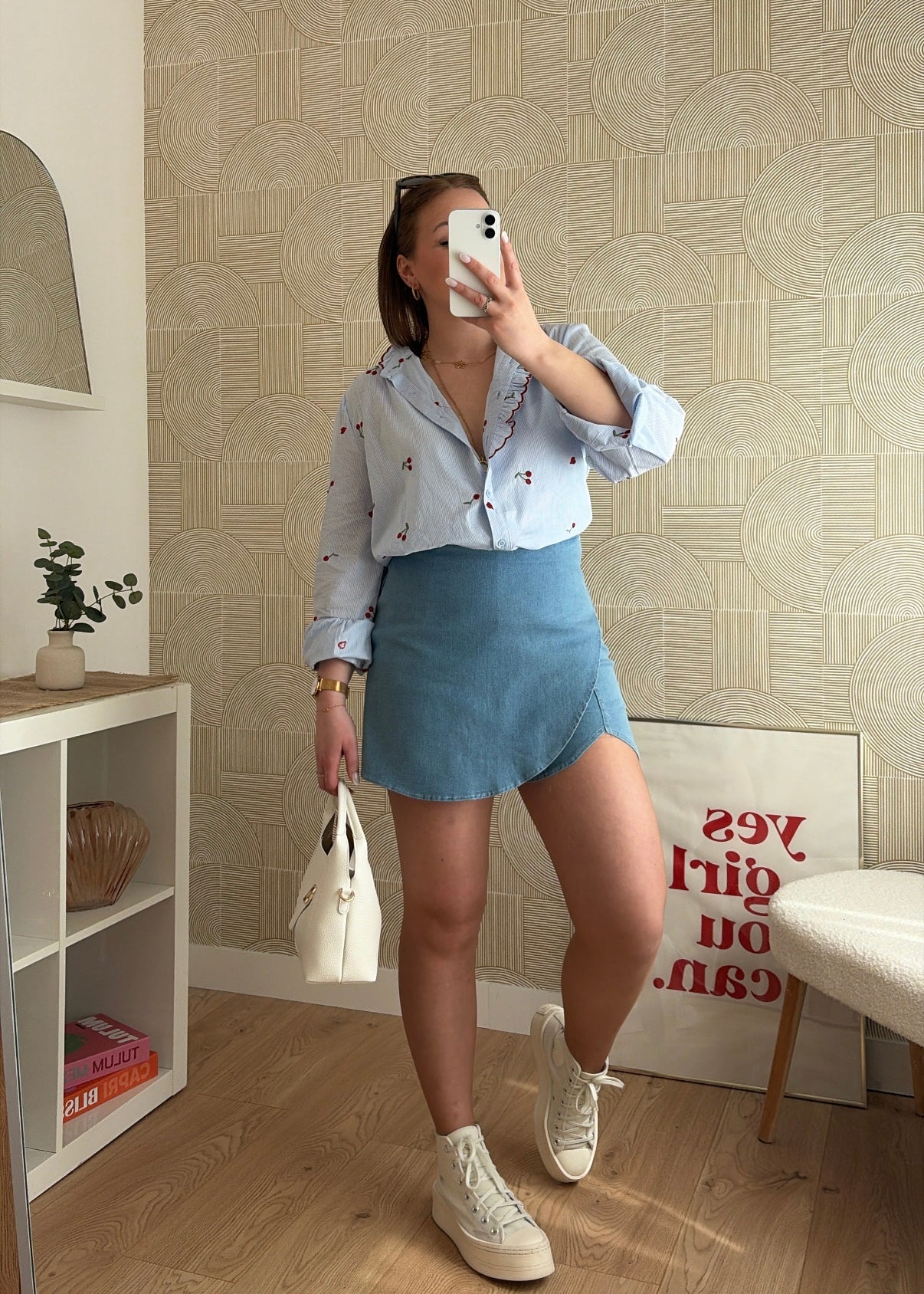 Chemise brodée - CHERRY