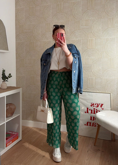 Pantalon plissé - OZINO