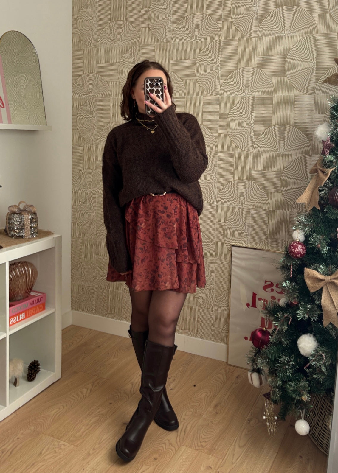 Robe cache-coeur - ORANGY