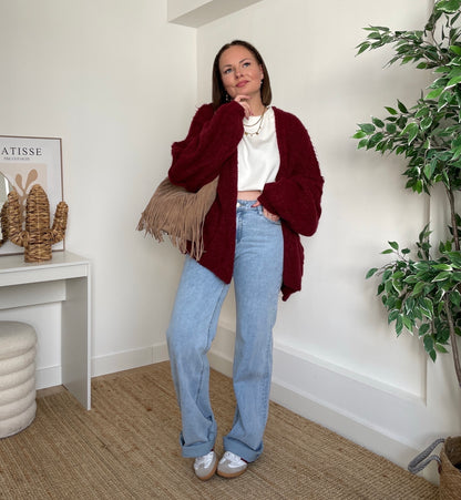 Gilet burgundy - NORA
