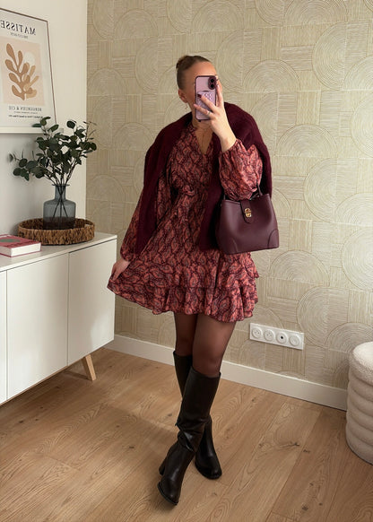 Robe courte imprimé - ROJA