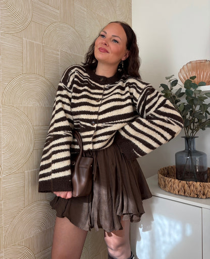 Cardigan choco - ZÈBRE