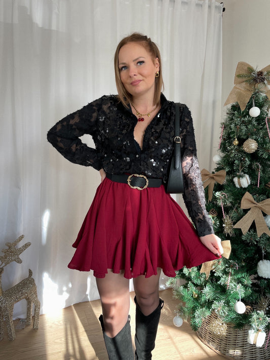 Chemisier texturé "LE BRILLANT"