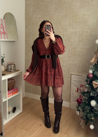 Robe cache-coeur - ORANGY