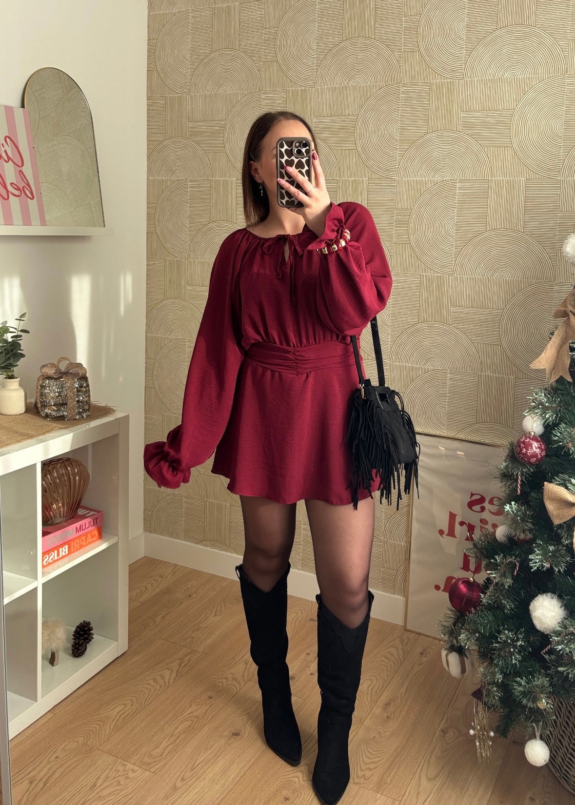 Combinaison bordeaux - ALBA