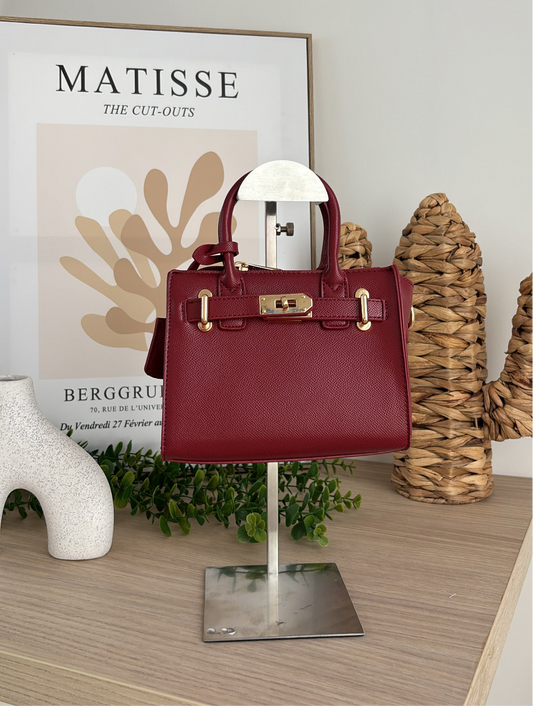 Sac à main - BURGUNDY