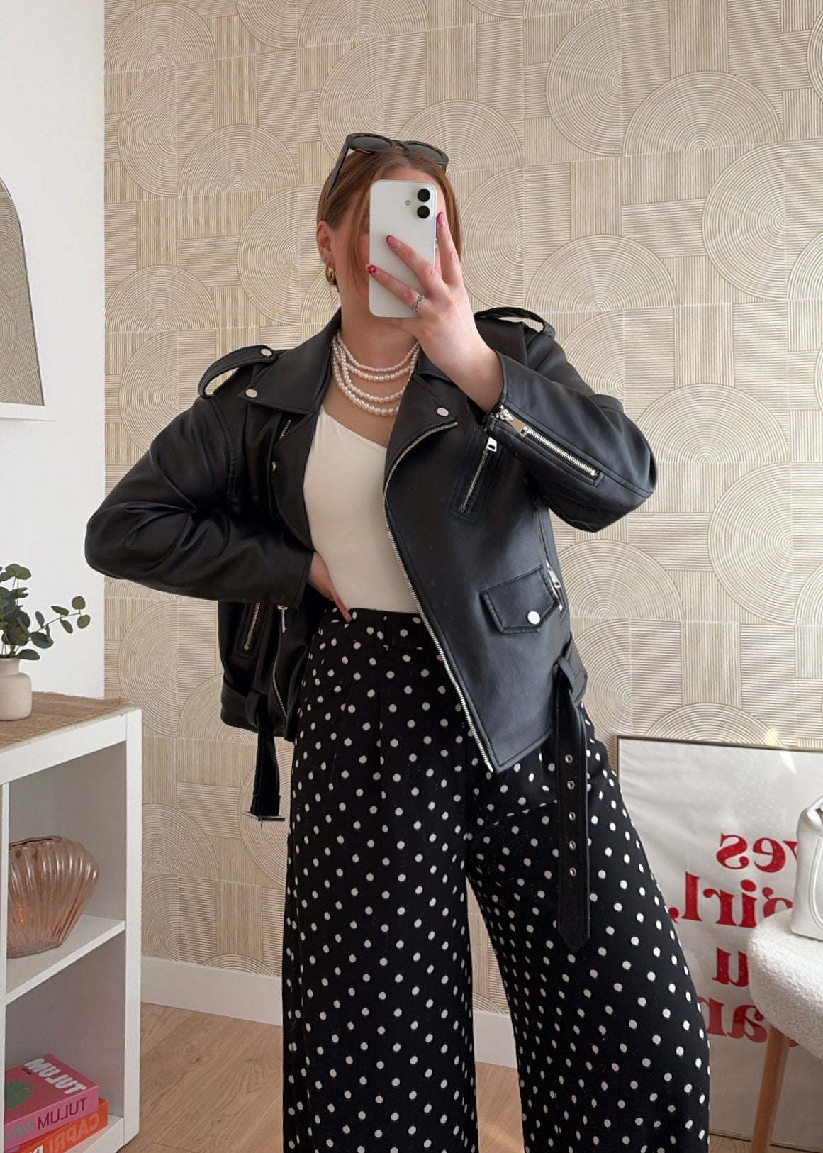 Pantalon noir - POIS