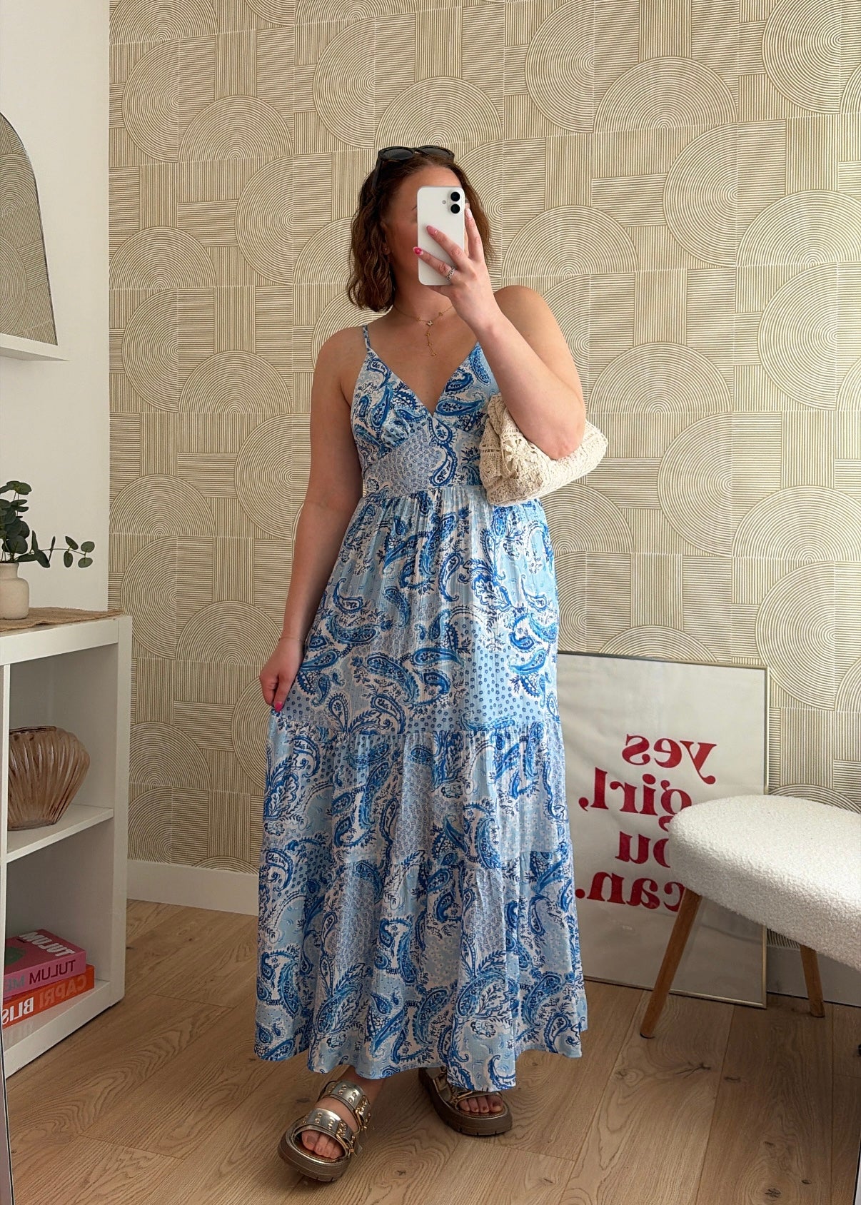 Robe longue bohème - AZURA