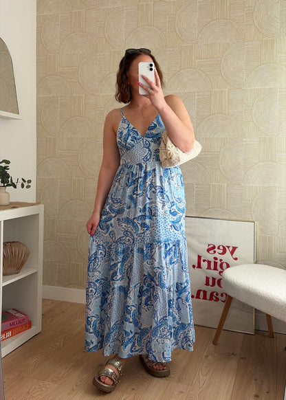Robe longue bohème - AZURA