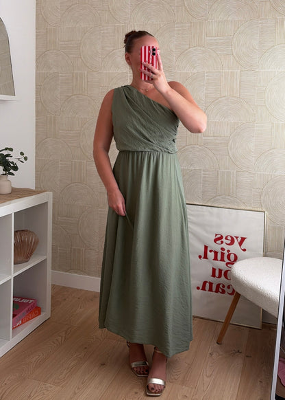 Robe longue kaki - IRIS