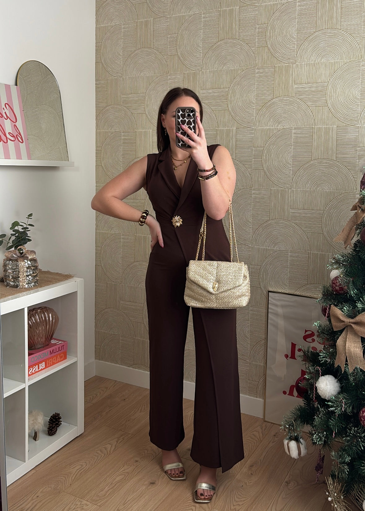 Combinaison chocolat "ÉLÉGANTE"