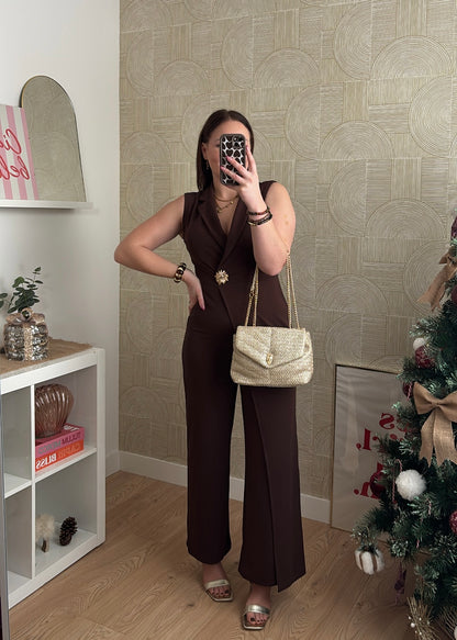 Combinaison chocolat "ÉLÉGANTE"