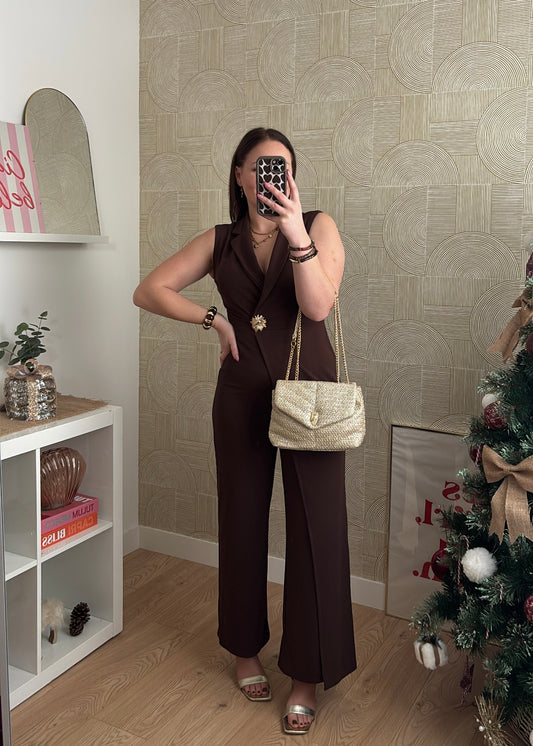 Combinaison chocolat "ÉLÉGANTE"