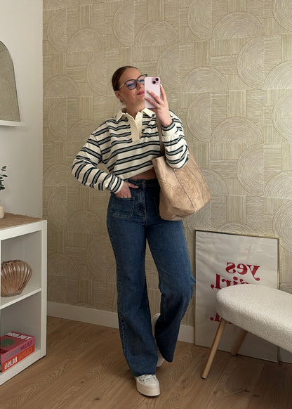 Jeans wide denim - BENJI