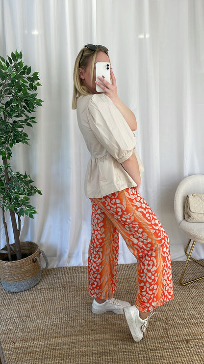 Pantalon orange - SUMMER