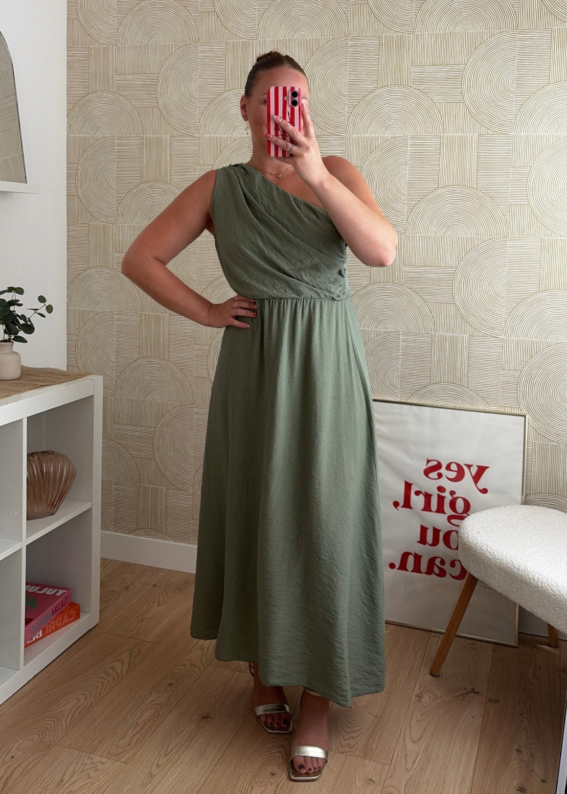 Robe longue kaki - IRIS