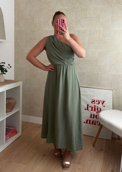 Robe longue kaki - IRIS