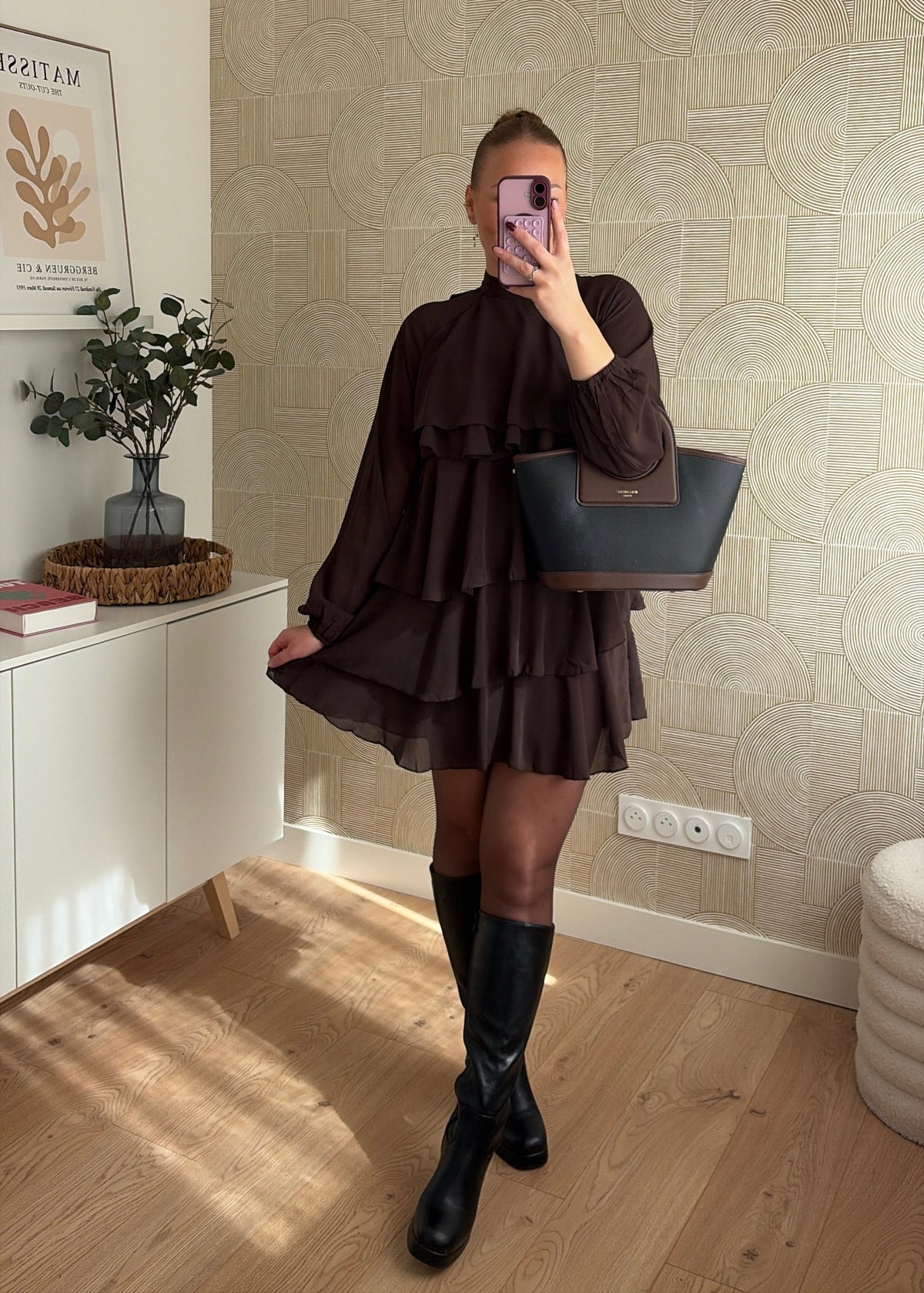 Robe volants choco - CHIARA