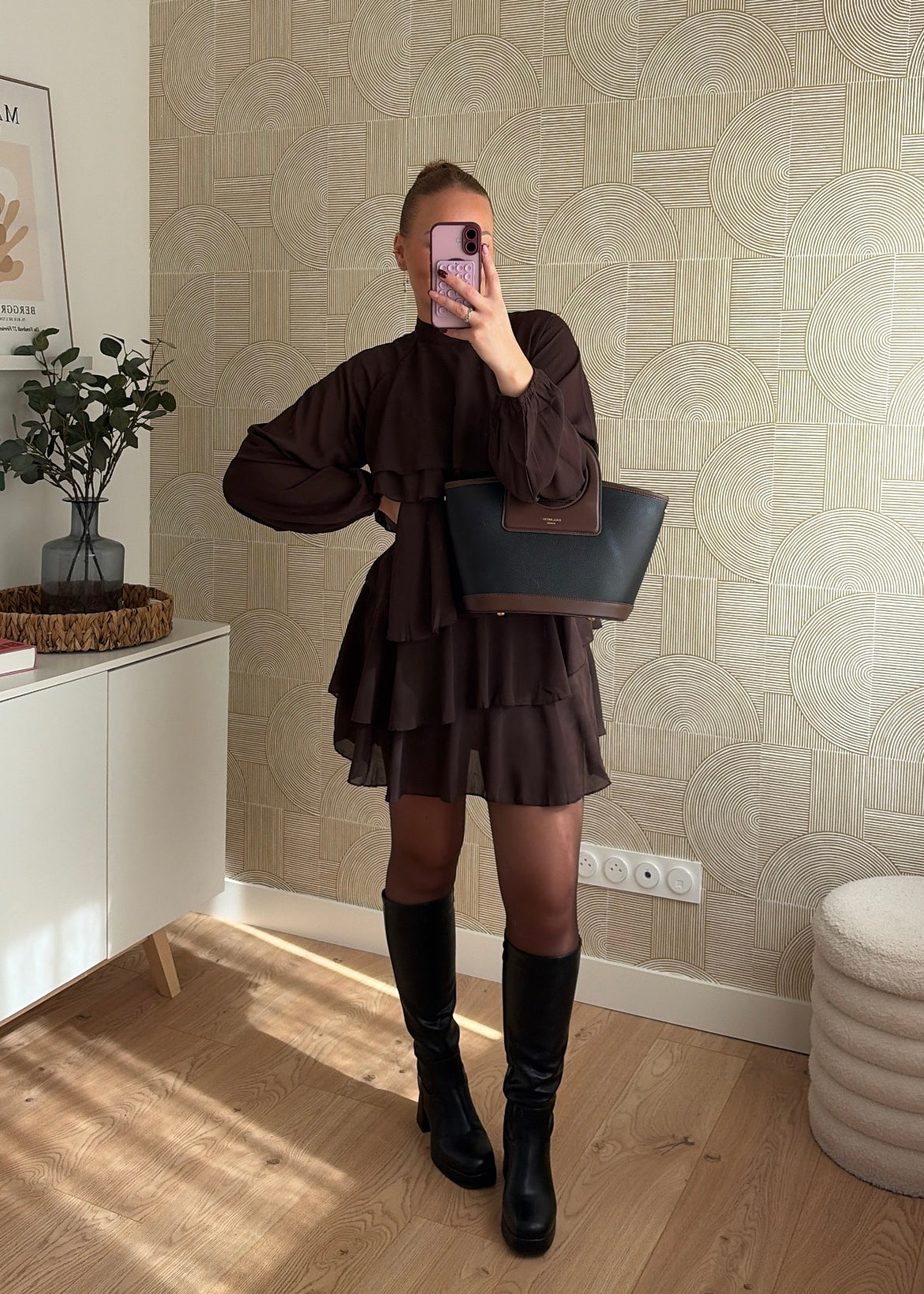 Robe volants choco - CHIARA