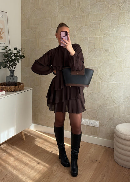 Robe volants choco - CHIARA